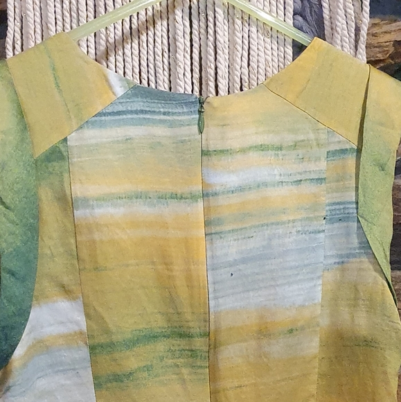 Size S Veronika Maine 55% Silk Sleeveless top - Picture 5 of 7